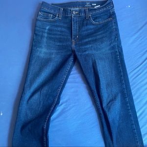 George Slim Cut Jeans Dark Blue Men’s 30x30